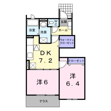 エピーメロンD 103の間取り図