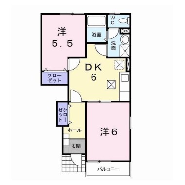 ドリーム夢 A 103の間取り図