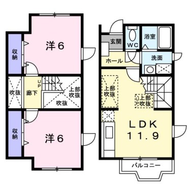 プログレス21 101の間取り図