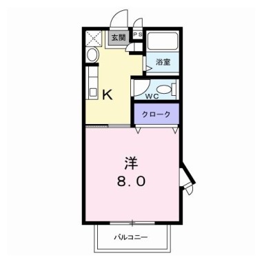 エクセレントルーチェ 101の間取り図