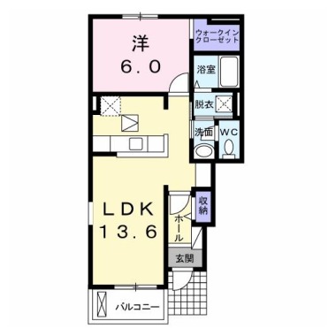 ブリリオ 101の間取り図