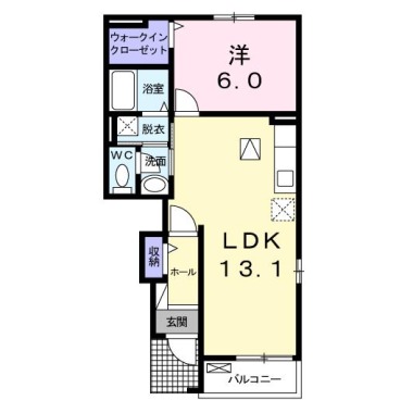 メゾンド K2 105の間取り図