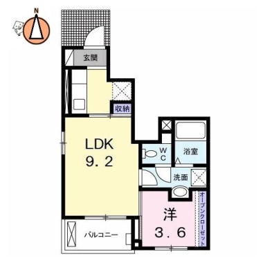 ブエナ・ビスタII 101の間取り図