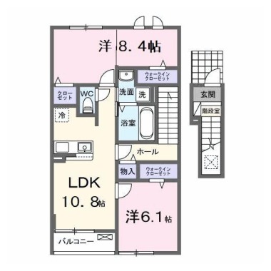 ルナリア 203の間取り図