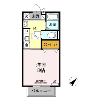 エクセルスミ 102の間取り図