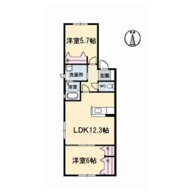 ステージ・ラフィネ II番館 101の間取り図