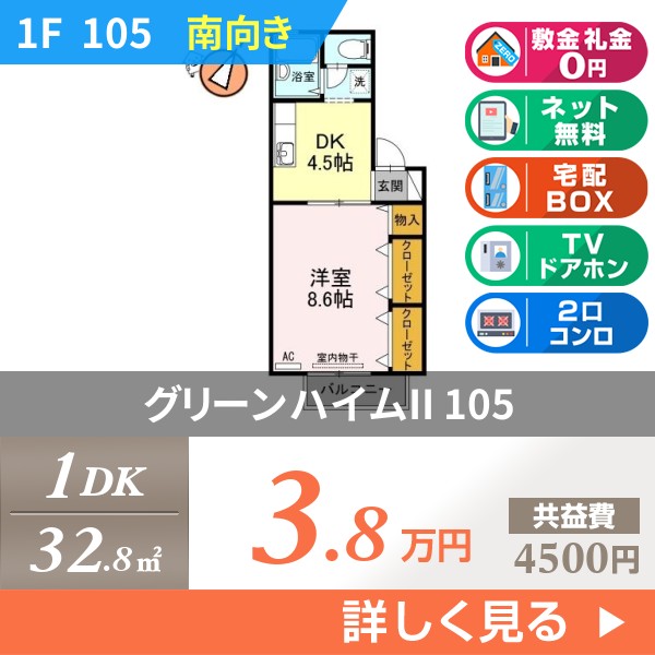 グリーンハイムII 105