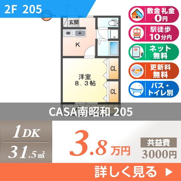 CASA南昭和 205