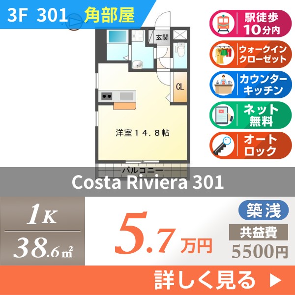 Costa Riviera 301