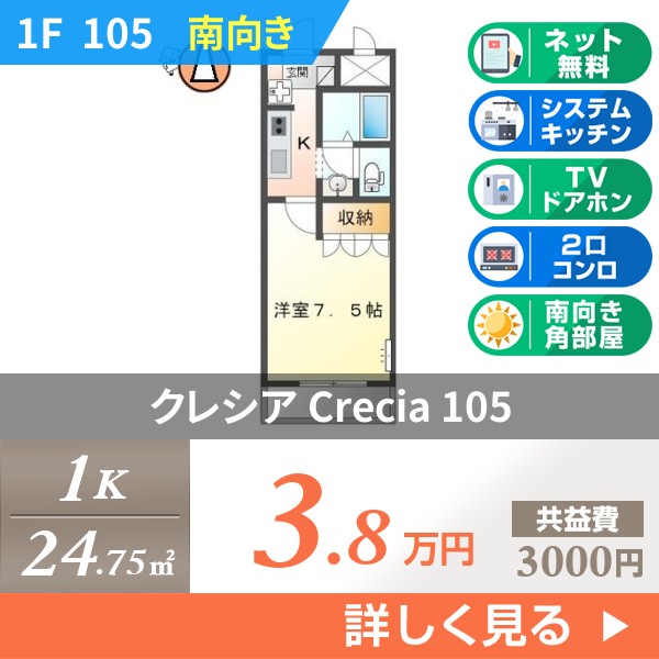 クレシア Crecia 105