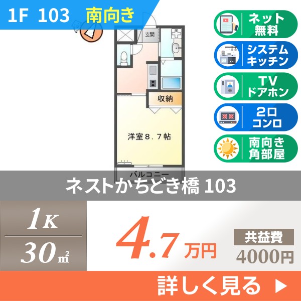 ネストかちどき橋 103