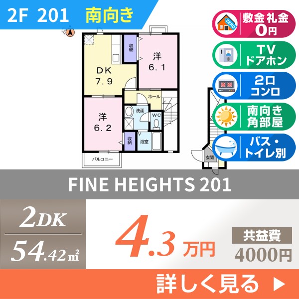 FINE HEIGHTS 201