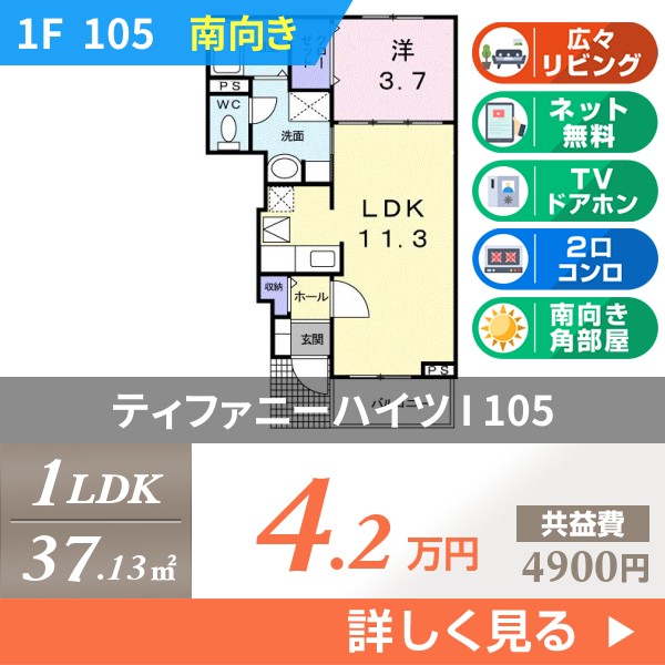 ティファニーハイツ I 105