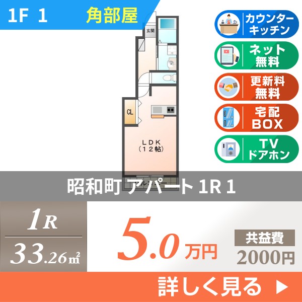 昭和町 2階建アパート 2007年築 1