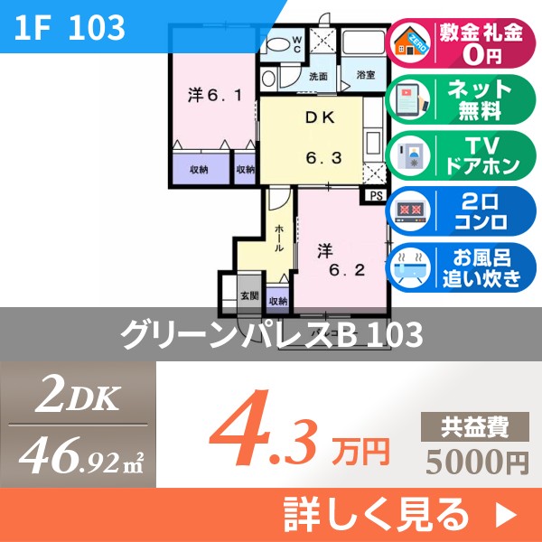 グリーンパレスB 103