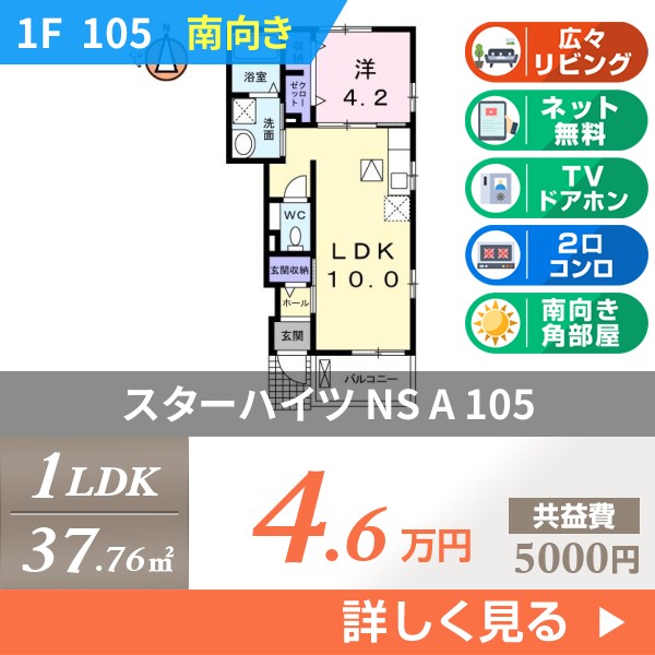 スターハイツ NS A 105