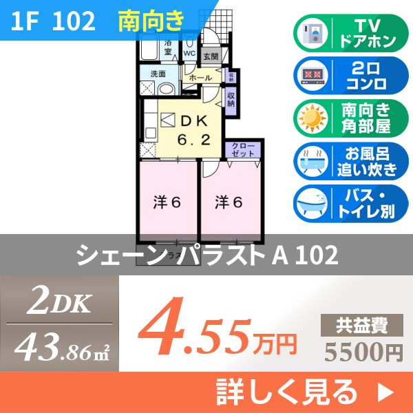 シェーン パラスト A 102