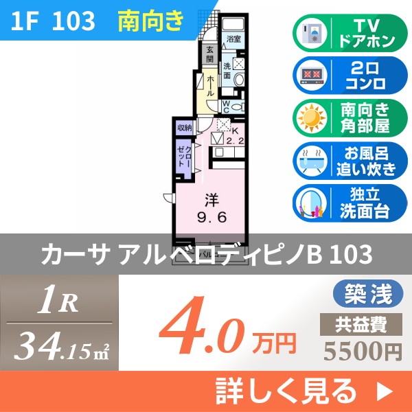 カーサ アルベロディピノB 103