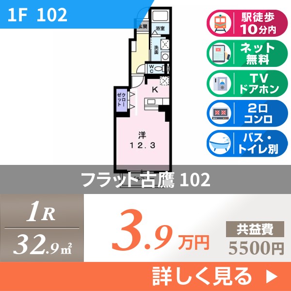 フラット古鷹 102