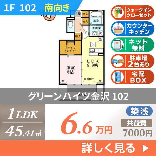 グリーンハイツ金沢 102