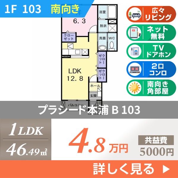 プラシード本浦 B 103