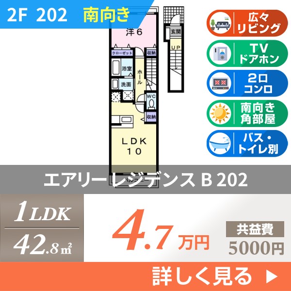 エアリー レジデンス B 202