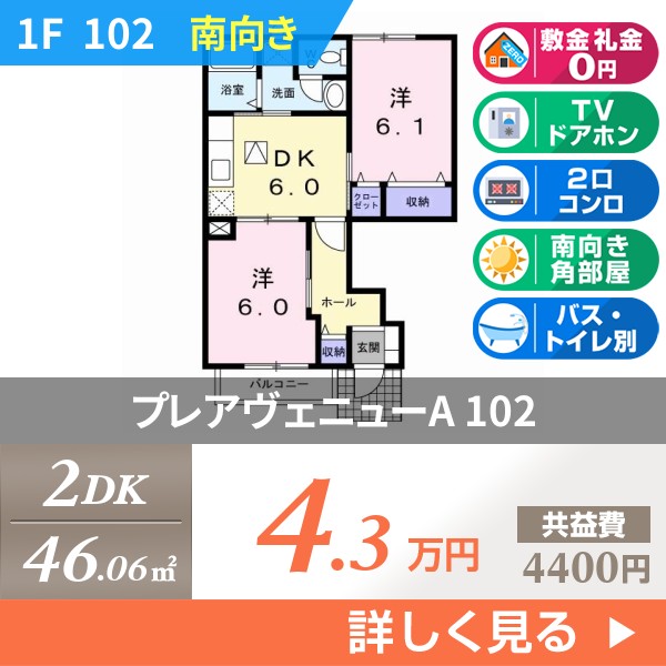 プレアヴェニューA 102