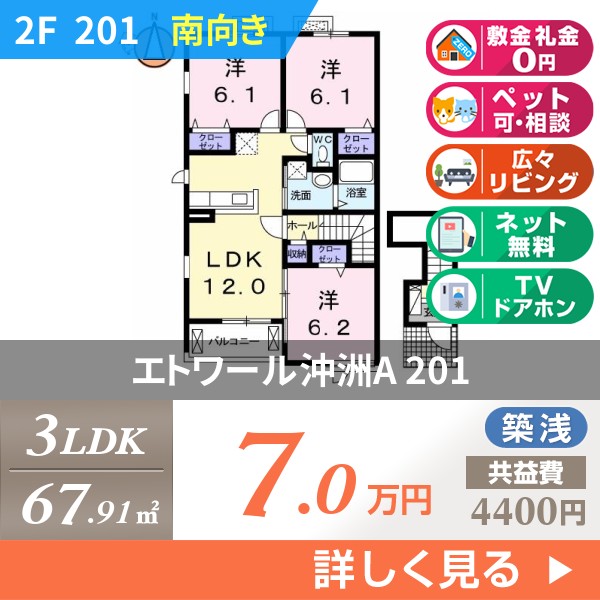 エトワール沖洲A 201