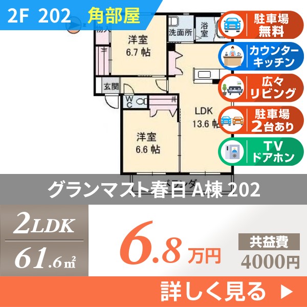 グランマスト春日 A棟 202